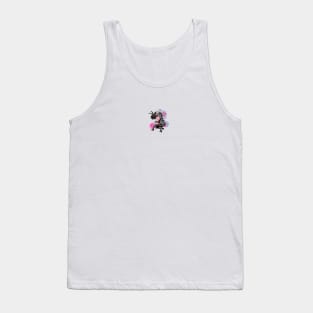 Dragon with lotus flower Tank Top